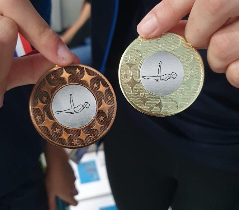 Mooie resultaten voor synchroonzwemsters