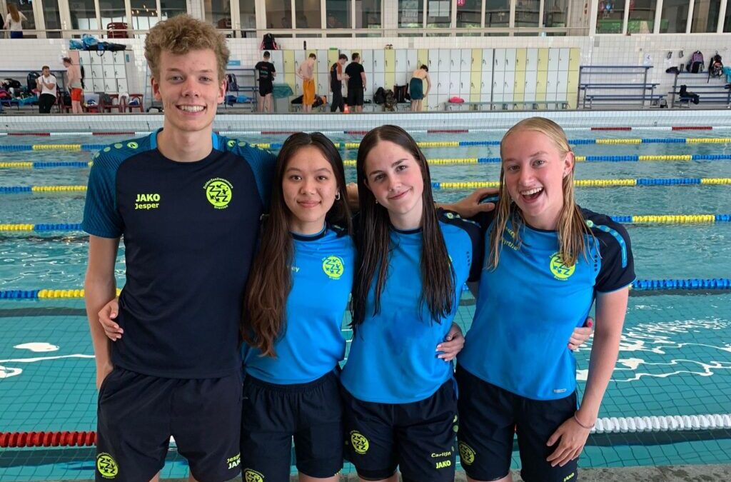 Podium plaatsen voor Myrthe Dam, Jesper Dinger en Carlijn Boltendal tijdens Gelderse Kampioenschappen